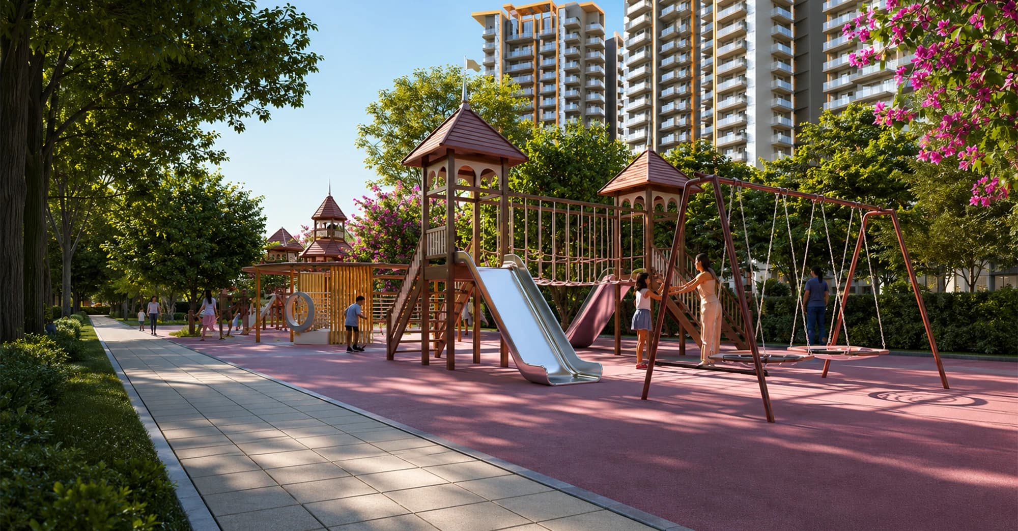 Kids play area